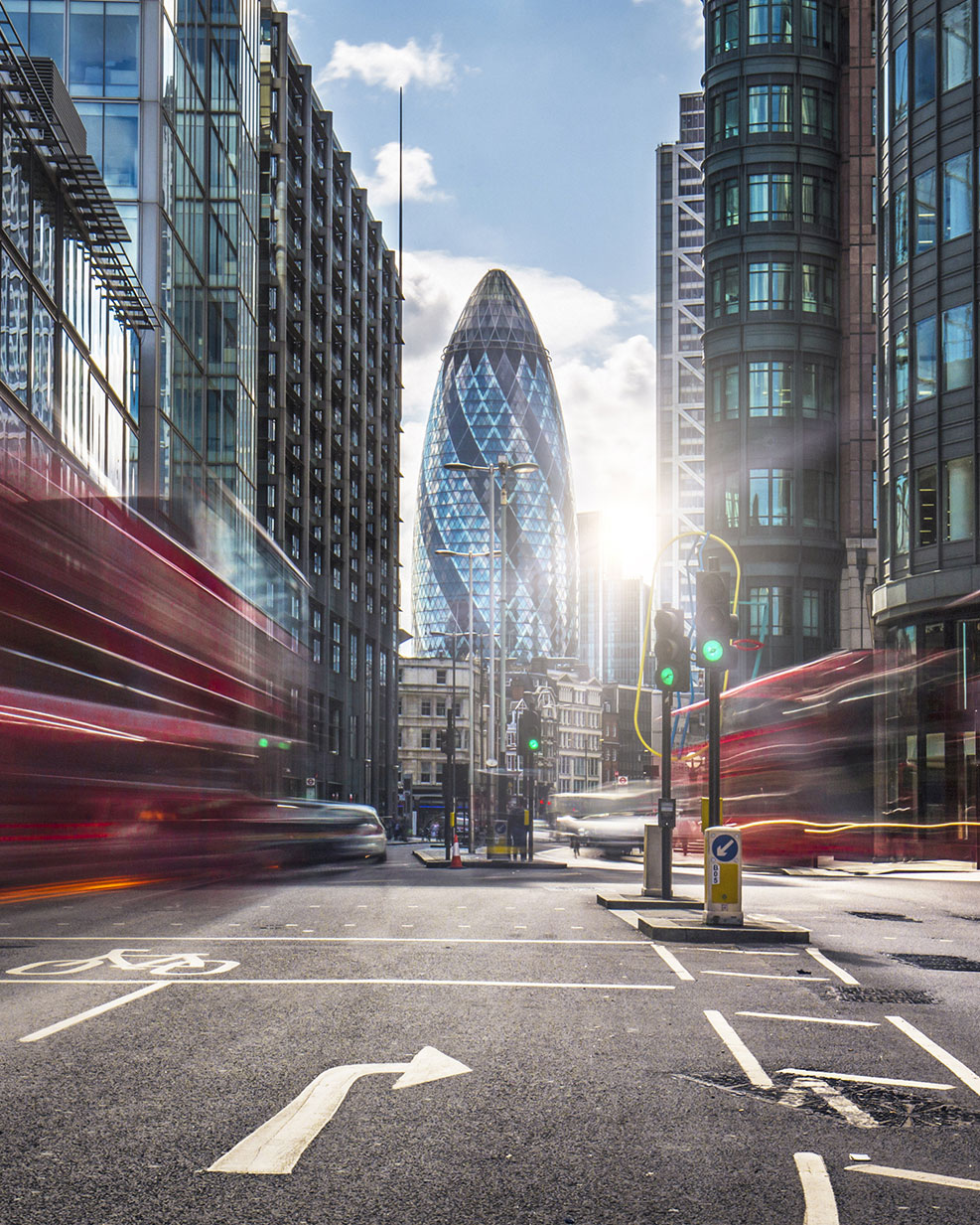 The Gherkin in London located near investment properties found by London Property Finders